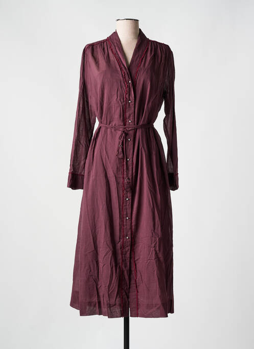 Robe longue violet OTTOD'AME pour femme