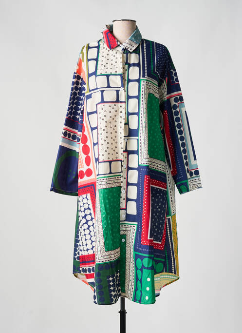 Robe mi-longue bleu FLI FENTI & LINE pour femme