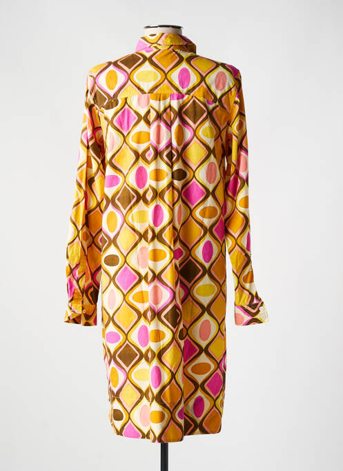 Robe mi-longue jaune 0039 ITALY pour femme