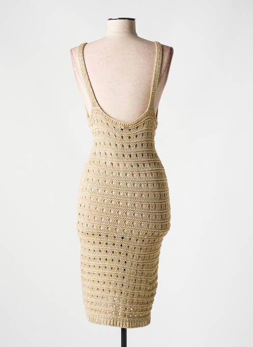 Robe mi-longue or PHO FIRENZE pour femme