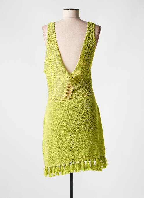 Robe mi-longue vert VITAMINS pour femme