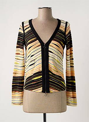 Gilet manches longues stretch noir ALDO MARTIN'S femme