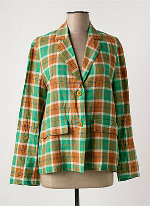 Blazer poches vert NICE THINGS femme