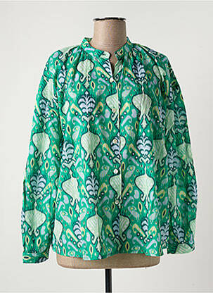 Chemisier vert ZEN ETHIC pour femme