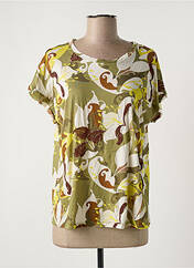 T-shirt vert MALIPARMI pour femme seconde vue