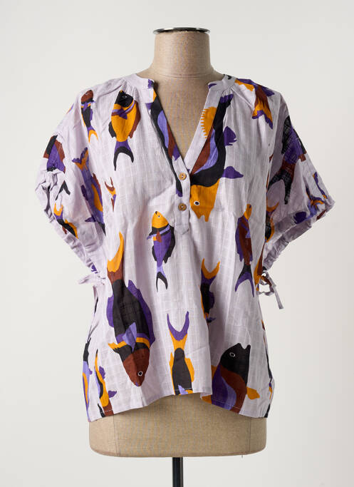 Blouse violet NICE THINGS pour femme