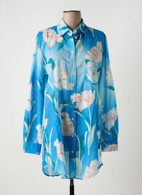 Tunique manches longues bleu 0039 ITALY pour femme