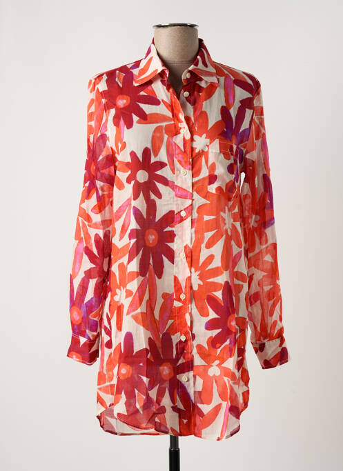 Tunique manches longues orange 0039 ITALY pour femme