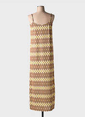 Robe de plage marron GENIUS pour femme seconde vue