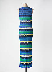 Robe longue bleu MALIPARMI pour femme seconde vue