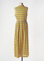 Robe longue jaune NIU pour femme seconde vue