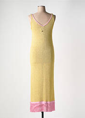 Robe longue jaune PHO FIRENZE pour femme seconde vue