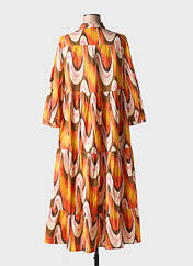 Robe longue orange MALIPARMI pour femme seconde vue