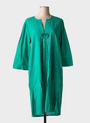 Robe mi-longue vert ZEN ETHIC pour femme seconde vue