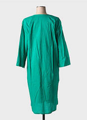 Robe mi-longue vert ZEN ETHIC pour femme seconde vue