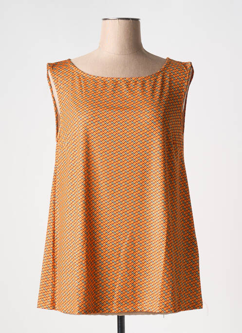 Débardeur orange JUSTMINE pour femme