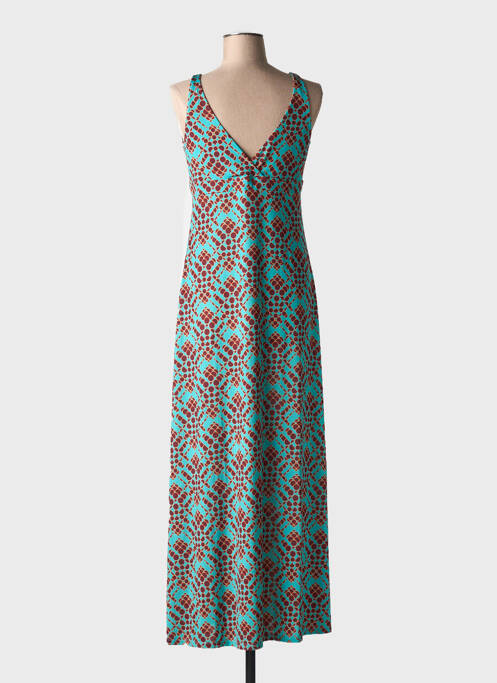 Robe longue vert JUSTMINE pour femme