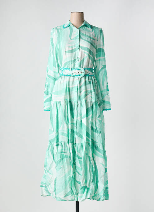Robe longue vert MC2 SAINT BARTH pour femme