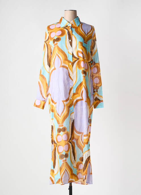 Robe longue violet 0039 ITALY pour femme