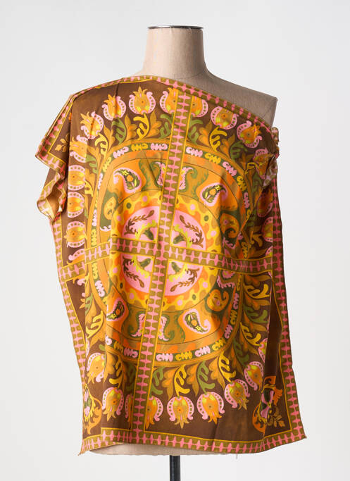 Top marron MALIPARMI pour femme