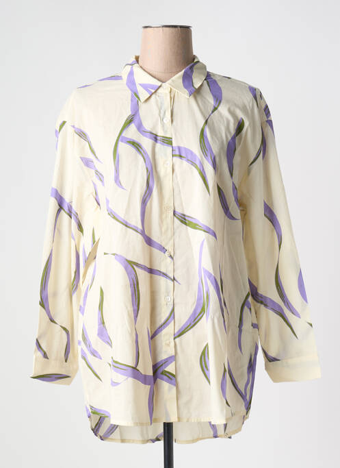 Tunique manches longues beige NICE THINGS femme