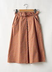 Jupe mi-longue marron JUSTMINE pour femme seconde vue