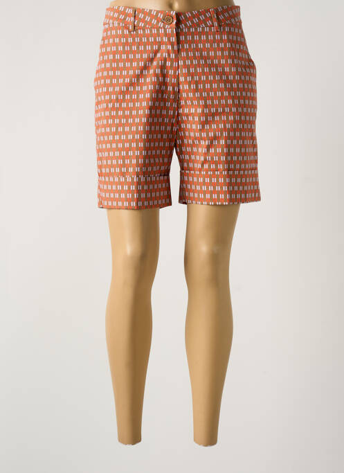 Short marron JUSTMINE pour femme