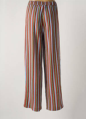 Pantalon droit taille élastique marron NIU femme