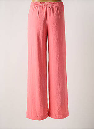 Pantalon droit fermeture zippée sous rabat boutonné rose ALDO MARTIN'S femme