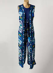 Combi-pantalon bleu MALIPARMI pour femme seconde vue