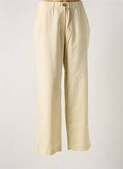 Pantalon droit beige NICE THINGS pour femme seconde vue