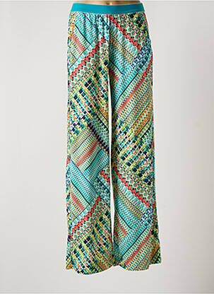 Pantalon droit bleu CAP JULUCA pour femme