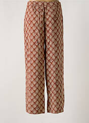 Pantalon droit marron NICE THINGS pour femme seconde vue