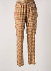 Pantalon slim marron NIU pour femme seconde vue