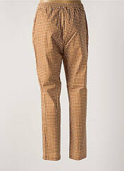 Pantalon slim marron NIU pour femme seconde vue