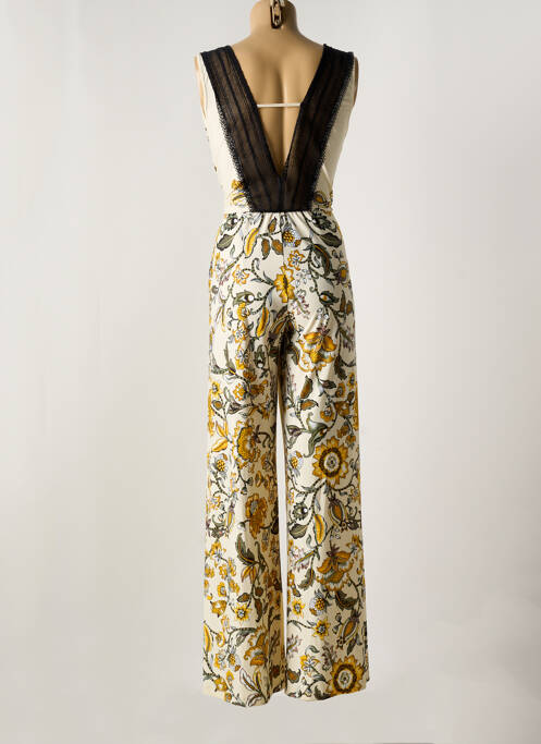 Combi-pantalon beige RAFFAELA D'ANGELO pour femme