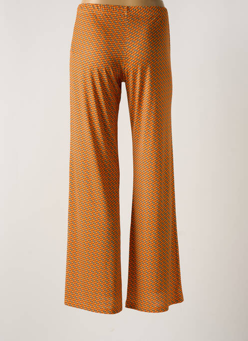 Pantalon flare orange JUSTMINE pour femme