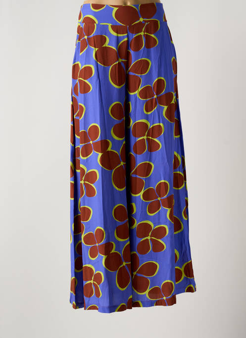 Pantalon large bleu JUSTMINE pour femme