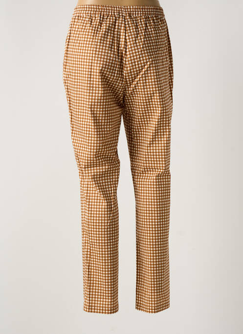 Pantalon slim marron NIU pour femme