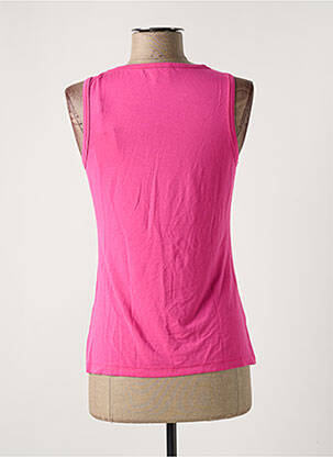 Top coupe cintrée sans manche rose MISSONI femme