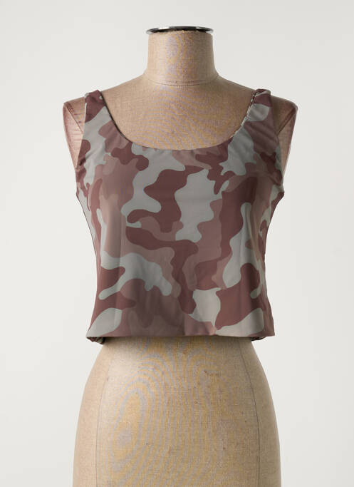 Top marron AHIMARIA pour femme