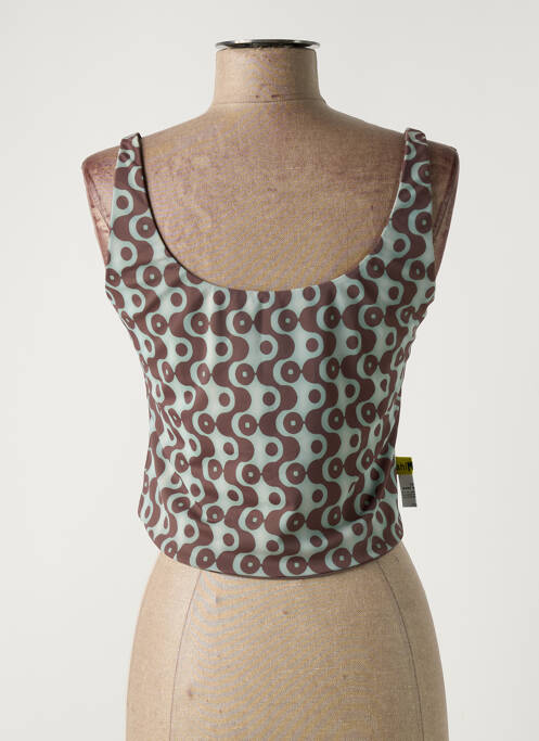 Top marron AHIMARIA pour femme