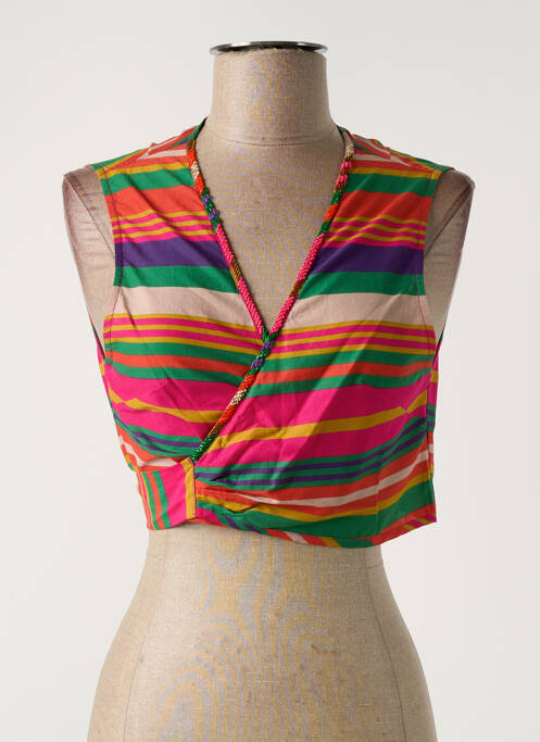 Top rose MALIPARMI pour femme