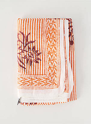 Foulard orange ZEN ETHIC pour femme