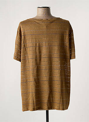 T-shirt col v manches courtes marron GERARD DAREL femme
