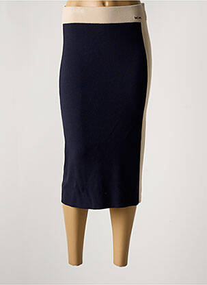 Jupe mi-longue stretch noir MAX MARA femme