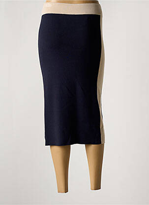 Jupe mi-longue stretch noir MAX MARA femme