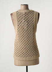 Débardeur marron LUISA CERANO pour femme seconde vue