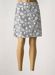 Jupe courte blanc NATHALIE CHAIZE pour femme seconde vue