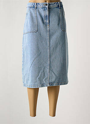 Jupe mi-longue bleu GERARD DAREL pour femme